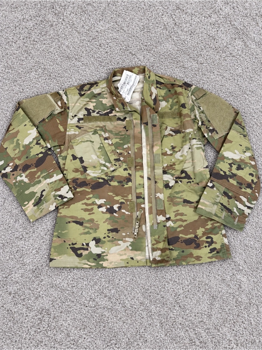 Men's Multicam Field Jacket - Camouflage Tactical Coat